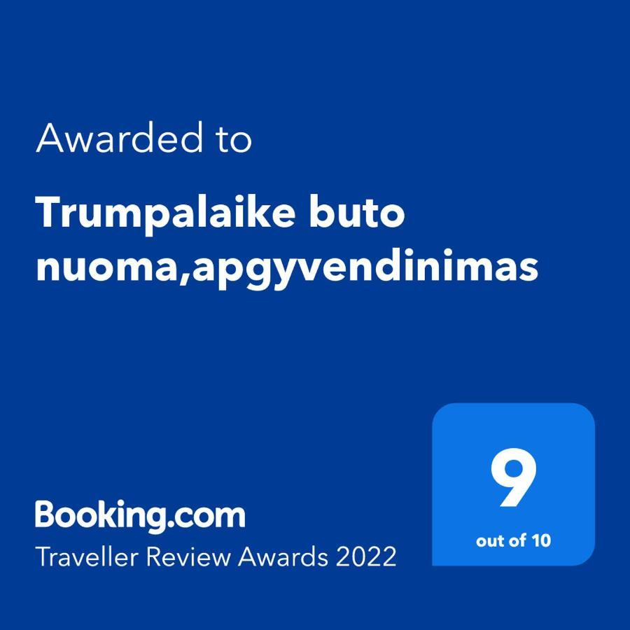 Trumpalaike Buto Nuoma,Apgyvendinimas - Bekontaktis Iejimas Rokiskis Exterior photo